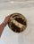 Brown Vintage African Tribal Animal Hide Drum With Woven Fiber Body For Sale - Image 8 of 8