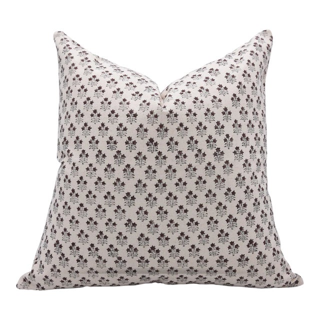 Fabdivine Decorative Block Print Cushion Cover 12x20 Inch Duck Canvas-Kesariya For Sale