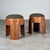 Sculptural Ash Wood Stools with Dedar Milano Bouclé Mélange by Forme, 2025, Set of 2 For Sale - Image 4 of 11