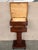 Wood Mahogany Art Deco Sewing or Jelwery Box on Stand, Circa 1860 For Sale - Image 7 of 10