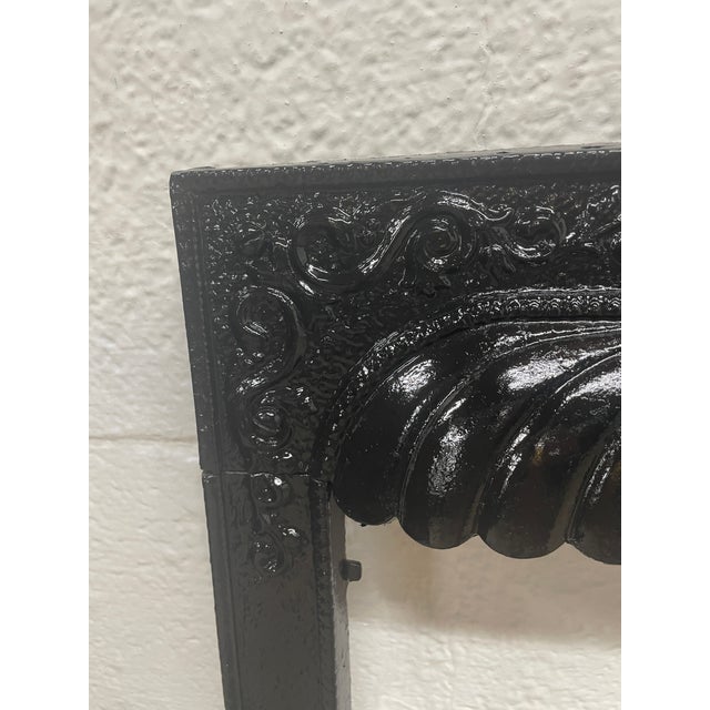 Early 19th Century 24.5" W X 30"h With 2" Flair Art Deco Decorative Fireplace Surround For Sale - Image 4 of 5