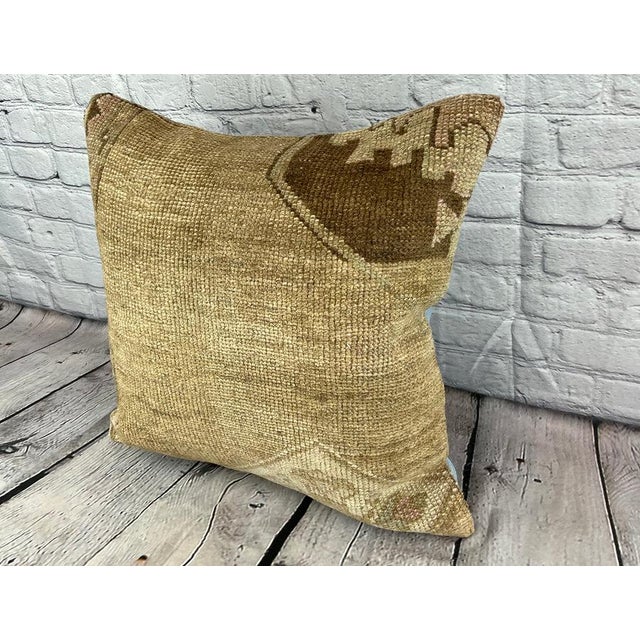 Vintage Pillow Case Turkish Rug Pillow Decorative Rug Pillow Dry cleaning only. PILLOW INSERT IS NOT INCLUDED