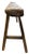 timeless rustic character to your home with this handcrafted farmhouse-style wooden bench featuring a beautifully...