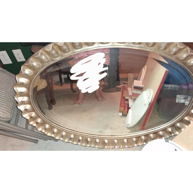 Wood Early 21st Century Custom Made Mirror Made by Majestic Mirror and Frame For Sale - Image 7 of 10