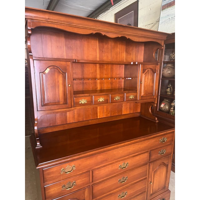 Henkel Harris Cherry Hutch For Sale - Image 12 of 12