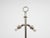 Corn Cob Lamp Base in Silvered and Gilt Bronze from Maison Charles, France, 1970 For Sale - Image 6 of 8