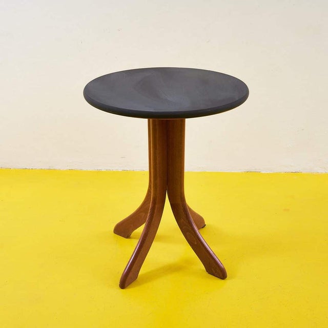 Round Wooden Coffee Table For Sale - Image 6 of 6