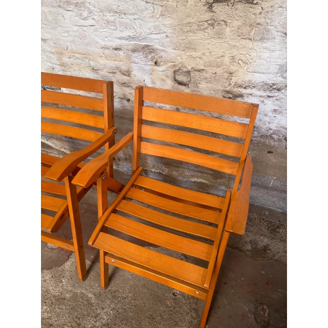 Pair of fratelli reguitti armchairs good condition has two vintage cotton houses This piece has an attribution mark, I am...