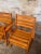 Pair of fratelli reguitti armchairs good condition has two vintage cotton houses This piece has an attribution mark, I am...
