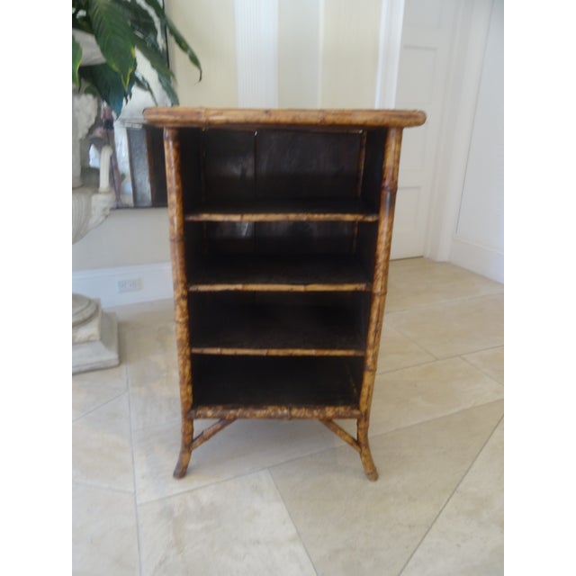 19th Century Victorian Bamboo Bookcase For Sale - Image 9 of 9