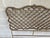 Hollywood Regency Hollywood Regency Cast Iron French Style Queen Size Headboard For Sale - Image 3 of 5