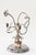 Jugendstil Silvered Brass Candleholder for 3 Candles, Vienna, Austria, 1908 For Sale - Image 9 of 15