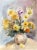 Artist: Eve Nethercott, American (1925 - 2015) Title: Vase of Flowers (P3.8) Year: 1960 Medium: Watercolor on Paper Size:...