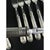 English Silver-Plated Forks and Knives, London, 1888, Set of 18 For Sale - Image 4 of 12