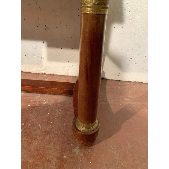 Empire Style Mahogany and Veneer Desk For Sale - Image 11 of 14