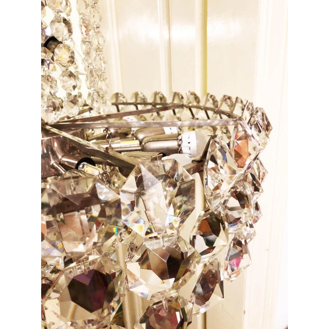 Large Crystal Chandelier from Bakalowits & Söhne, 1960s For Sale - Image 13 of 18