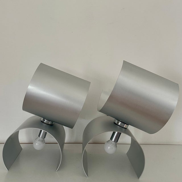 Wall Lamps by Giuliano Cesari for Nucleo Sormani, 1970s, Set of 2 For Sale - Image 9 of 10