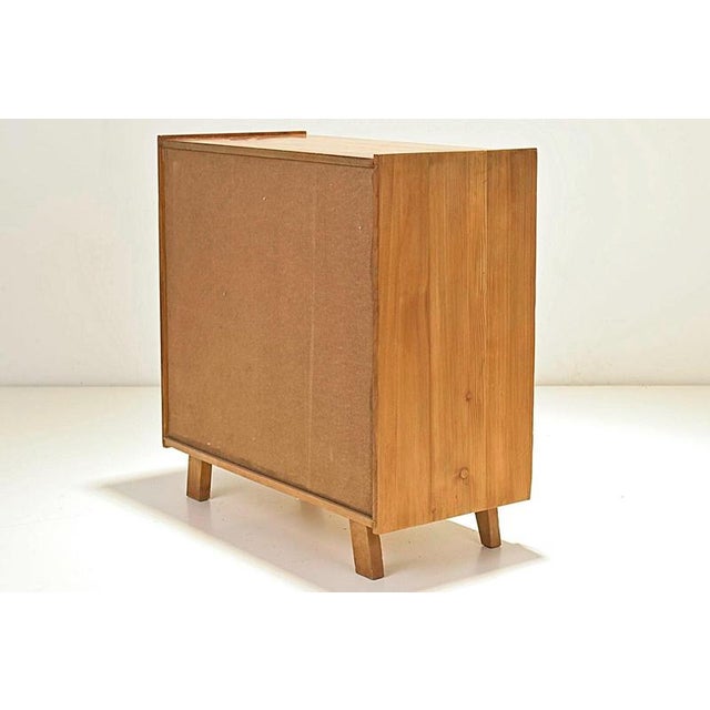 Small Yellow Pavatex Sideboard attributed to Stella Möbel, Switzerland, 1950s For Sale - Image 10 of 13