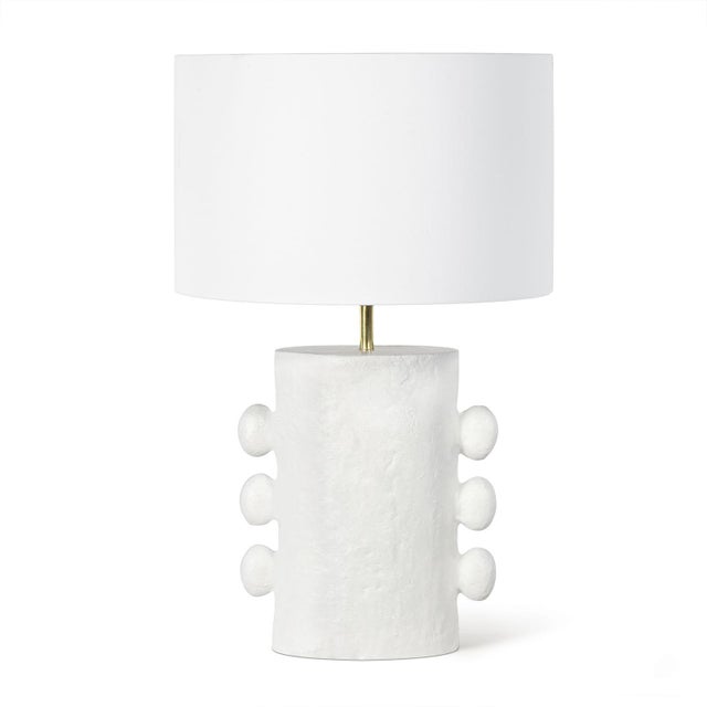 Regina Andrew Maya Metal Table Lamp, White For Sale In Detroit - Image 6 of 6