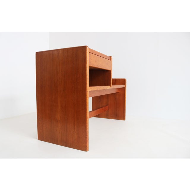Mid-Century Danish Teak Hall Bench by Bornholm Møbelfabrik, 1960s For Sale - Image 9 of 16