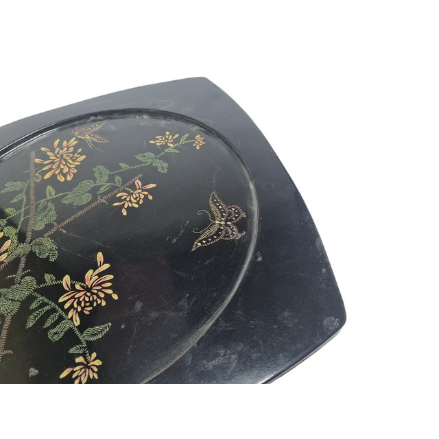 Japanese Lacquerware Tray, 1950s For Sale - Image 10 of 18