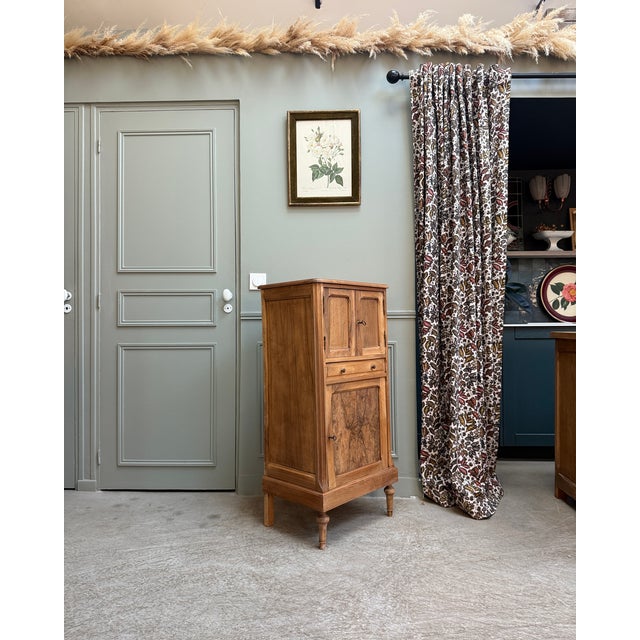 Small Walnut Veneer Buffet For Sale - Image 14 of 16
