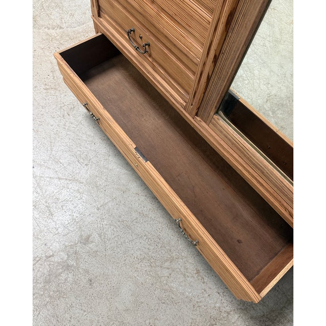 Antique Country Wardrobe in Wood, 1890s For Sale - Image 15 of 16