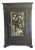 Vintage Painted Pine Armoire with Chinoiserie Panels, 1920s For Sale