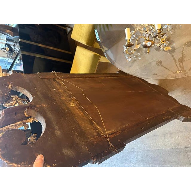 Antique Georgian Giltwood Pier Mirror, 1750 For Sale - Image 14 of 16