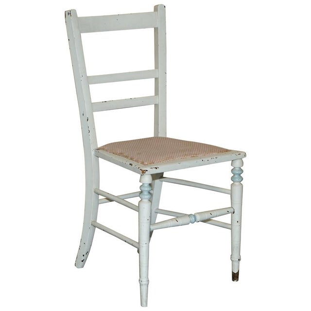 Antique French Paint Side Chair For Sale - Image 18 of 18