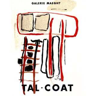 1956 Galerie Maeght Pierre Tal-Coat Poster For Sale