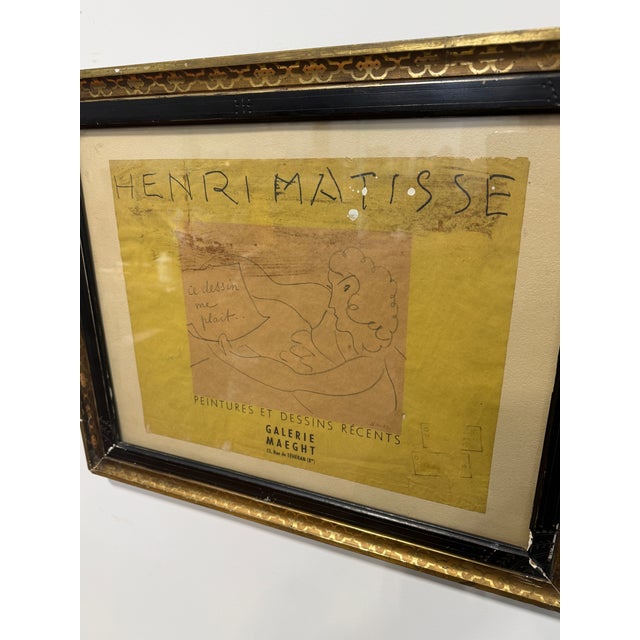 Henri Matisse Galerie Maeght “Ce Dessin Me Plaît” Exhibition Poster, Paris, 1945 For Sale - Image 11 of 11