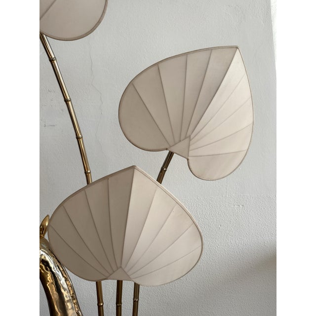 Brass 3-Light Giraffe Floor Lamp attributed to Antonio Pavia, 1970s For Sale - Image 18 of 18