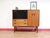 Wood Mid Century Modern Vintage Teak Dry Bar Cart Hutch G Plan Cocktail Cabinet Danish Style For Sale - Image 7 of 15
