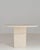 White Italian Travertine Table, Antique, Italy, Circa 1970 For Sale - Image 8 of 12