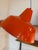 Industrial Hanging Lamp in Orange-Red Enamel by Louis Poulsen For Sale - Image 9 of 11