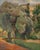 Modern Abraham Adolphe Milich Attr. Forest Landscape Oil For Sale - Image 3 of 7