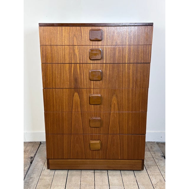 Mid-Century Modern Vintage Scandinavian Chest of Drawers, 1960s For Sale - Image 3 of 11