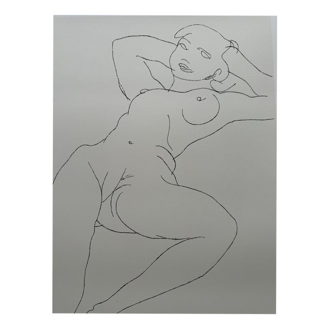 Auguste Rodin, Aurora, Nude, 1900, Silkscreen Print For Sale