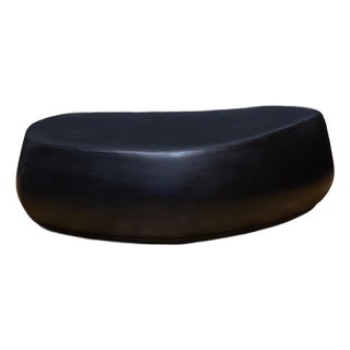Leather Moroso Fjord Ottoman For Sale