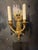 Pair of 1930’s French empire style sconces with 2 lights