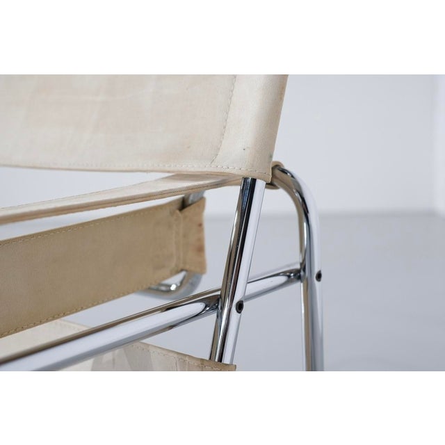 B3 Wassily Armchair in Fabric by Marcel Breuer for Gavina, 1970s For Sale - Image 10 of 14