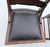 Antique Pressed Back Oak Dining Chairs With Leather Seats - Set of 4 For Sale - Image 12 of 18