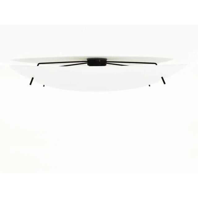 Metal Large Model 3032/F Rectangular Ceiling Light by Gino Sarfatti for Arteluce, Italy, 1954 For Sale - Image 7 of 7