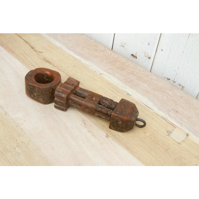 Tribal Rare Tribal Carved Churn Handle For Sale - Image 3 of 7