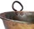 Late 19th Century 19th Century Antique Copper Cauldron With Handles For Sale - Image 5 of 6