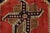Red Karajeh Runner 4’8” X 11’5” Red Wool Vintage Tribal Hand-Knotted Oriental Rug For Sale - Image 8 of 14