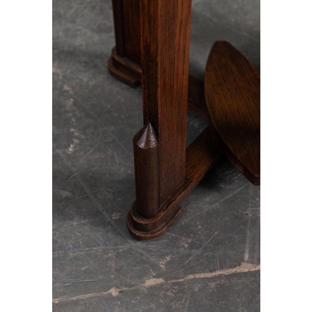 Amsterdam School Side Table, 1930s For Sale - Image 10 of 12