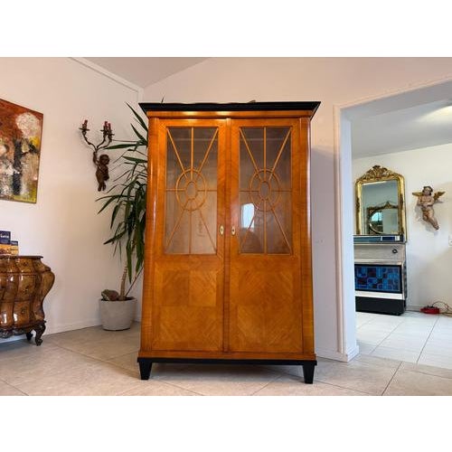 Art Nouveau Display Bookcase, 1920s For Sale - Image 15 of 15