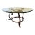 Century Furniture Glass Top Cocktail Table For Sale